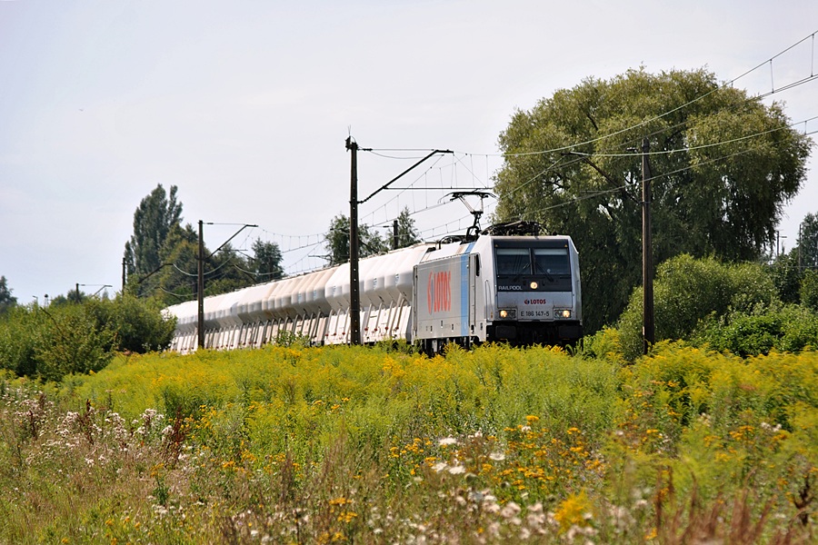 E186 147-5 [Railpool GmbH / del. Lotos Kolej]
