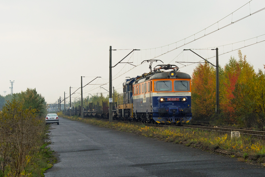 183 020-7 [Bulk Transshipment Slovakia / del. PUK Kolprem]