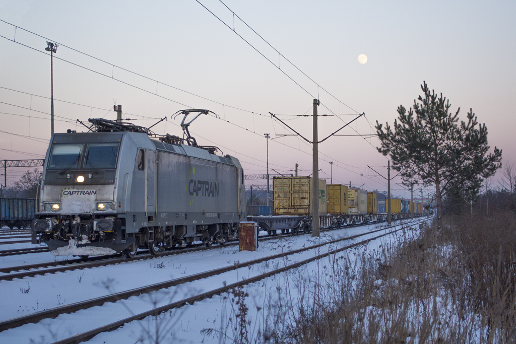 186 265-5 [Akiem SNCF / del. Captrain Polska]