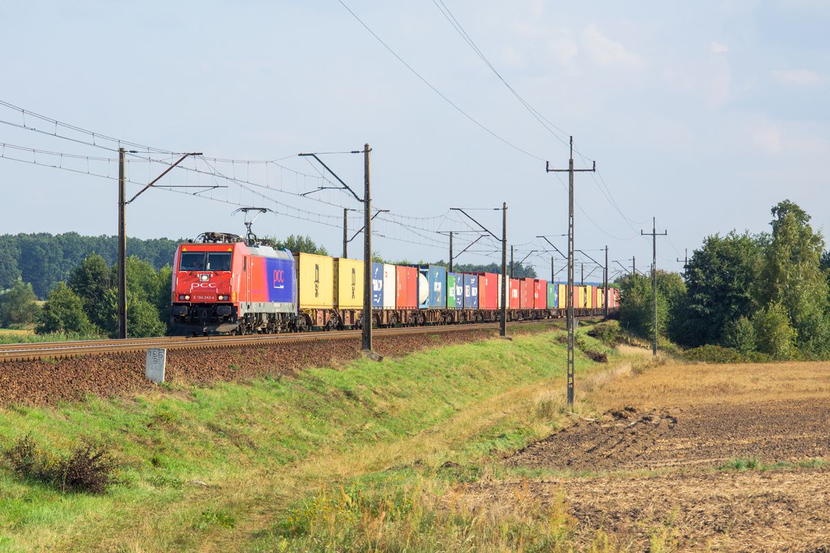 E186 242-4 [PCC Intermodal]